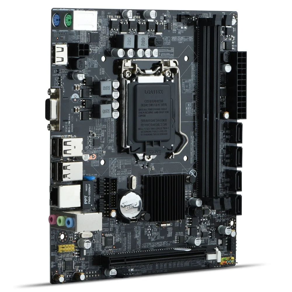 Новая H110-D3 настольная материнская плата поддерживает 678 поколение I3-8100 LGA1151 pin CPU