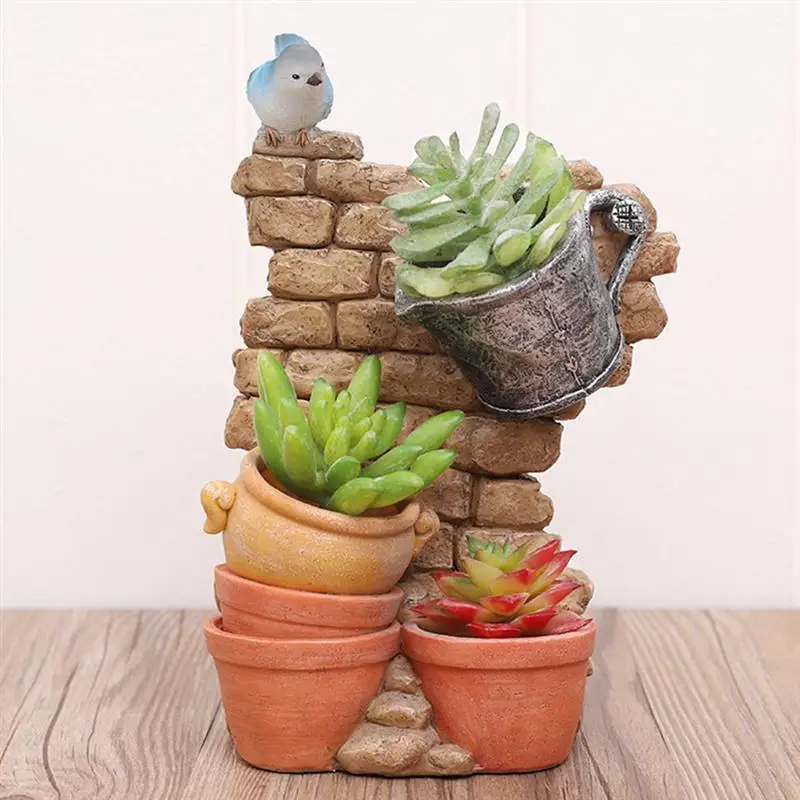 1 шт. крошечные микро искусственные креативные подвесные суккулентные растения