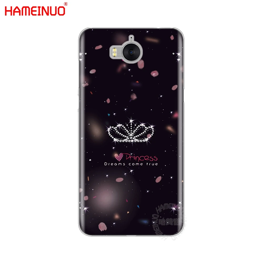 HAMEINUO Модный чехол для сотового телефона с коронами huawei honor 3C 4X 4C 5C 5X 6 7 Y3 Y6 Y5 2 II Y560 Y7