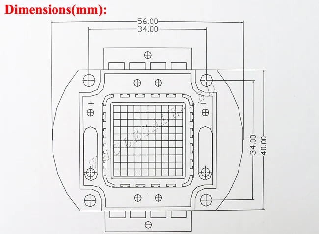 Светодиодная лампа высокой мощности сделай сам 100 Вт нм 30 мил|led lamp light|lamp lightled |