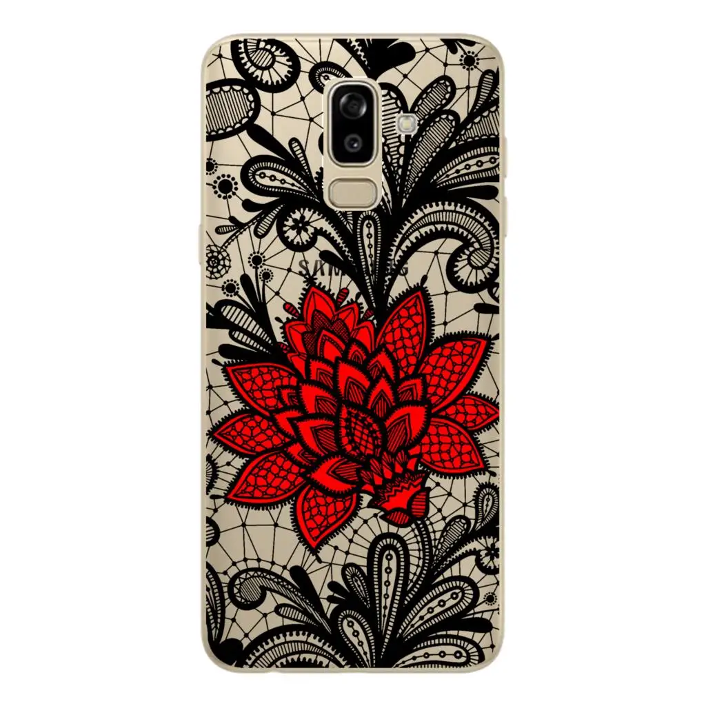 Мягкий чехол из ТПУ Funda для Samsung Galaxy J3 J5 J7 2017 года J4 J6 J8 2018 ЕС силиконовый мандала