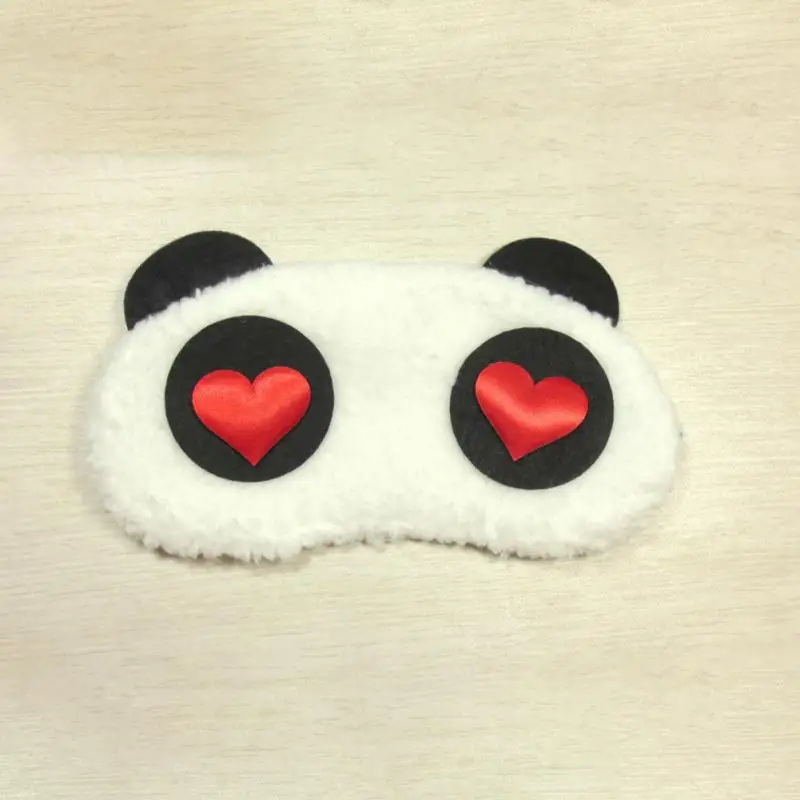 Мягкий мультфильм панды тени для век сна Spa маска глаз на глаза с завязанными