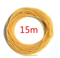 diameter 2mm 15m solid elastic fishing line good quality fishing rope rubber line for catching fishes fishing accessories