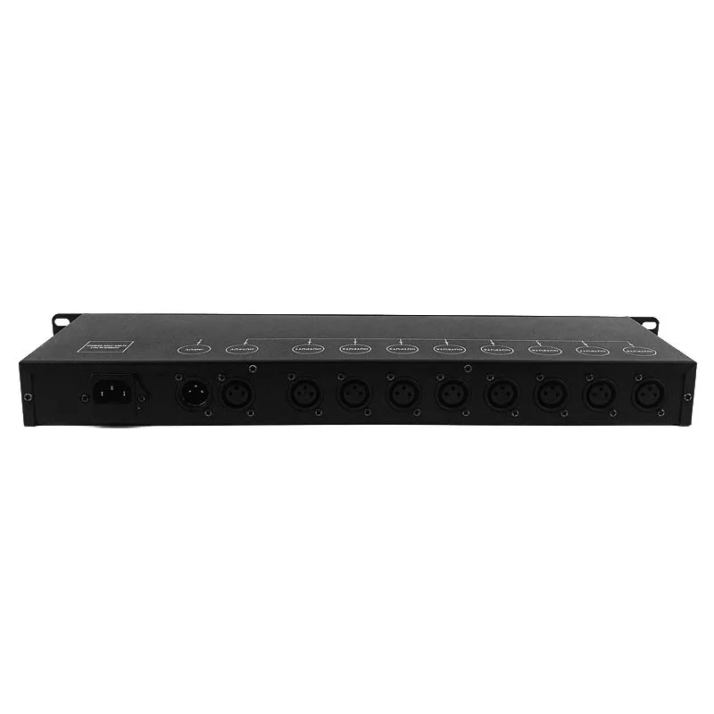 Сценический светильник DMX512 сплиттер светильник разделитель усилителя сигнала 8 способ DMX Дистрибьютор для сценического оборудования