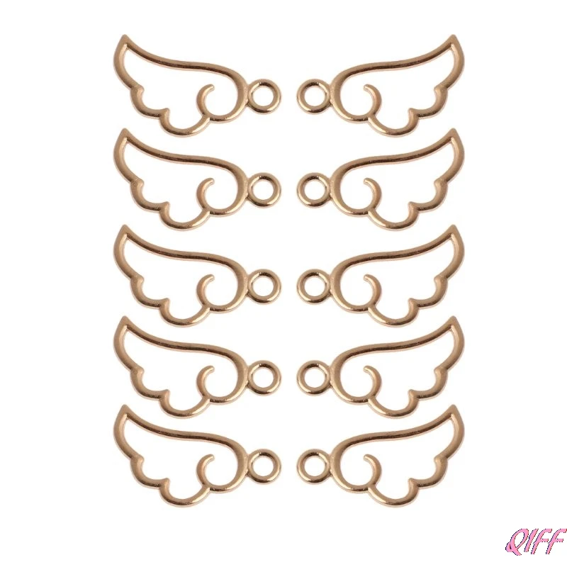 10 шт. подвеска в виде ангельских крыльев | Украшения и аксессуары