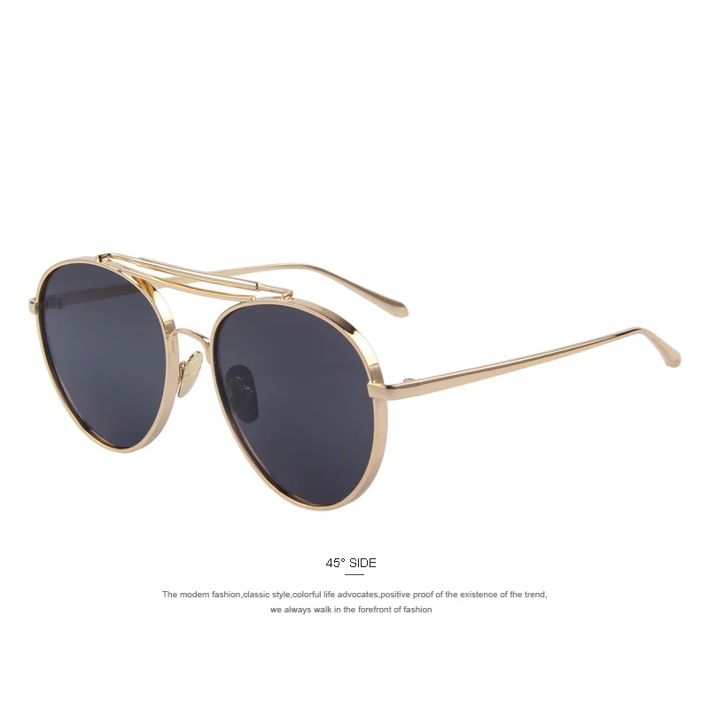 Fashion Women Double Bridge Sunglasses Classic Retro Shades Brand Designer Unisex UV400 | Аксессуары для одежды