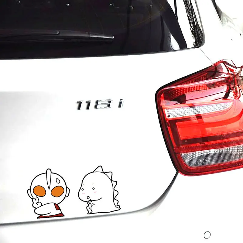 Алиавто авто-Стайлинг мультяшный автомобиль наклейка и Altman крышка царапины