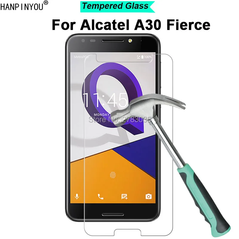 Для Alcatel A30 Fierce 5049Z 5 &quotновая твердость 9H 2.5D ультра-тонкая закаленная Защитная