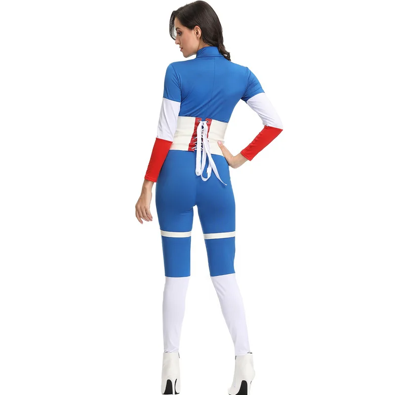 Женский маскарадный костюм Marvel с классическими персонажами комиксов Капитан