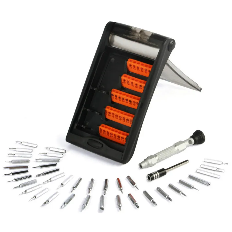 

JM-8151 38 in 1 Precision Screwdriver Set Portable Hardware Hand Tools Set Multifunction Tablet PC Phone Repair Tool Kit