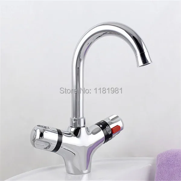 Высококачественный латунный Смеситель для раковины с постоянной температурой