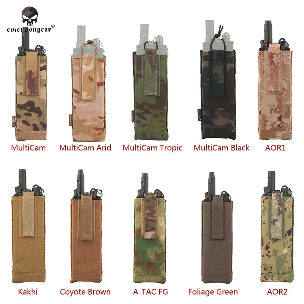 EmersonGear CP AVS Style Rido Pouch боевой чехол PRC148/152 EM8334 | Спорт и развлечения