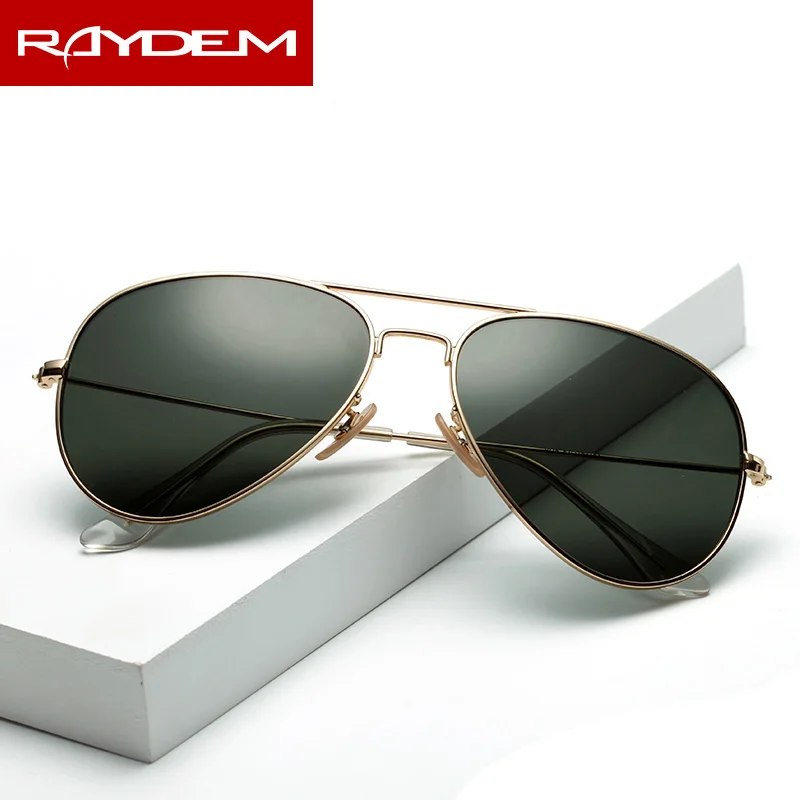 Очки солнцезащитные поляризационные для мужчин и женщин зеркальные винтажные