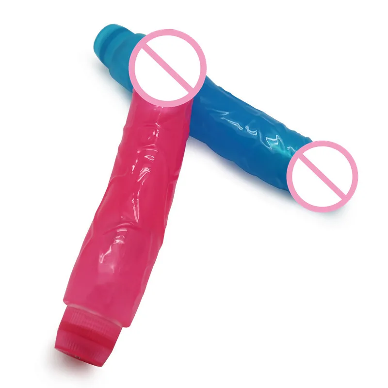 Новый интимные игрушки для женщин Красный Дидло G spot вибратор силиконовый мягкий