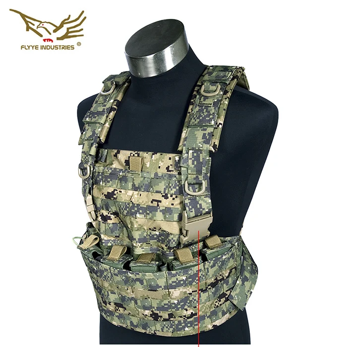 FLYYE WSH Грудь Rig 1000D CORDURA водонепроницаемый нейлоновый Регулируемый MBSS тактический