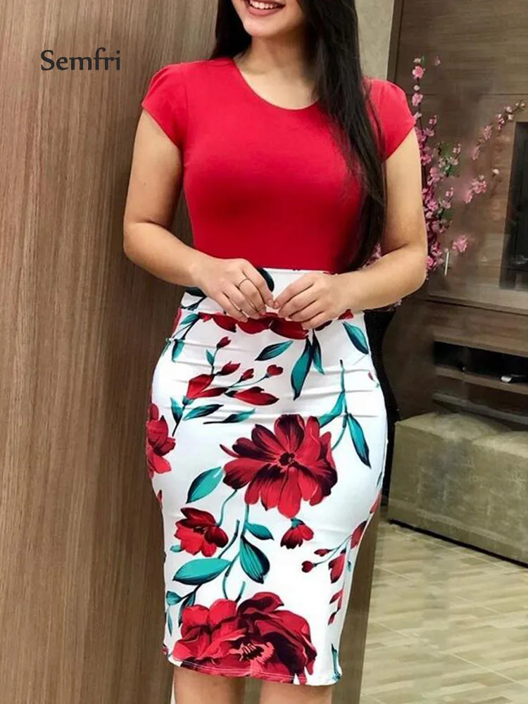 Sempi женское винтажное летнее платье Элегантное Цветочное озорные платья