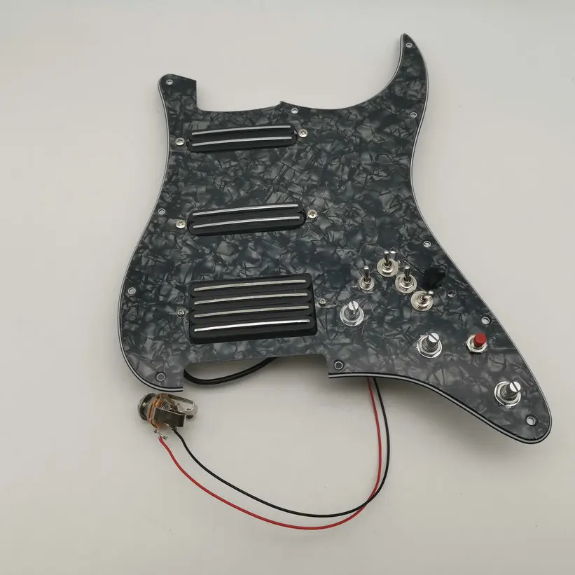 Двухканальные гитарные звукосниматели Pickguard SSH Хамбакеры 3 независимая функция Push Pull 1 Улучшенная тональная функция Stratocast