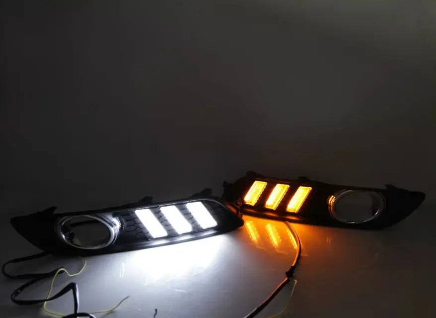 Osmrk светодиодные противотуманные фары светильник с желтый сигнал поворота синий