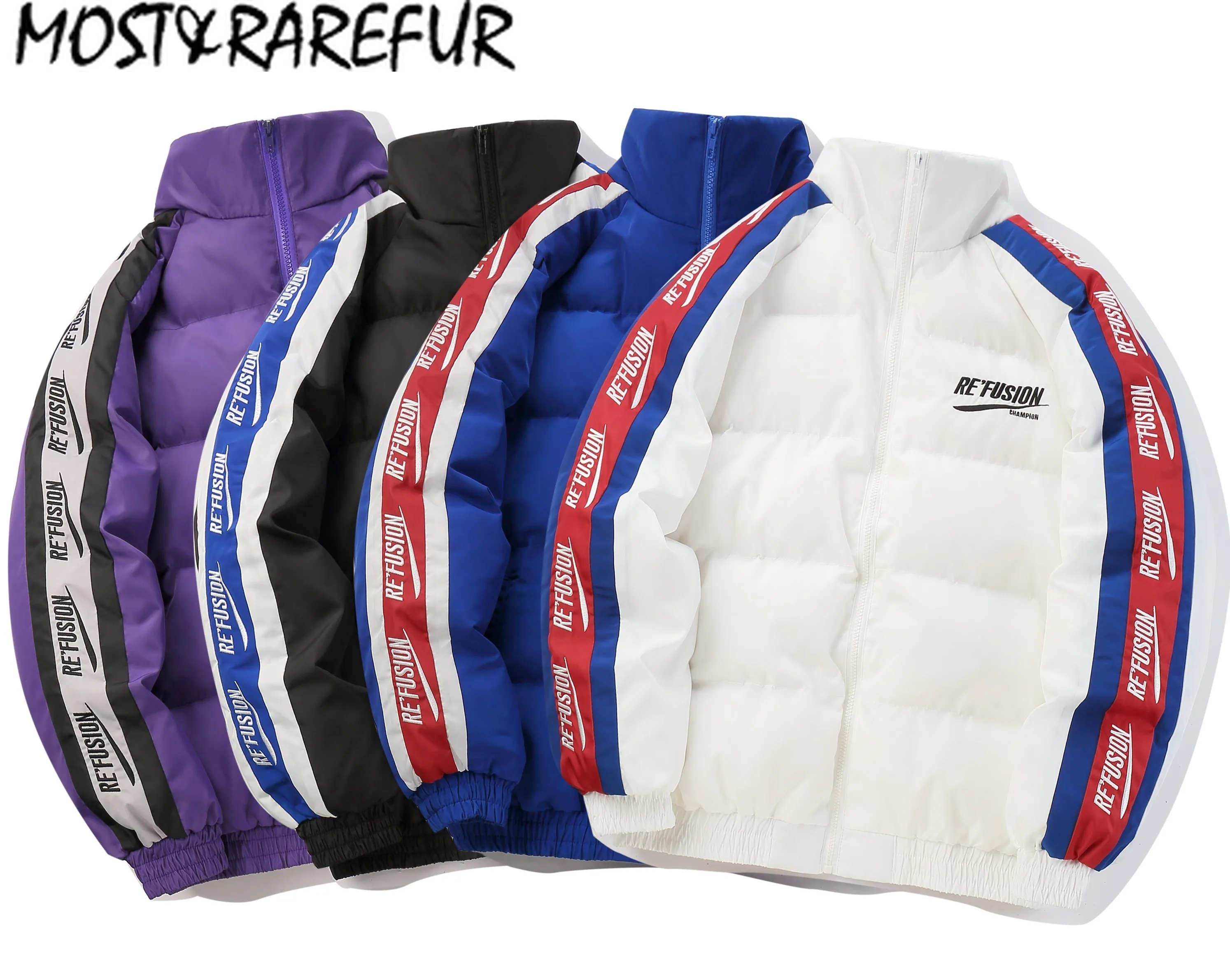 MOST &amp RAREFUR хип-хоп мужские парки Зимняя Толстая парка хлопковая теплая куртка