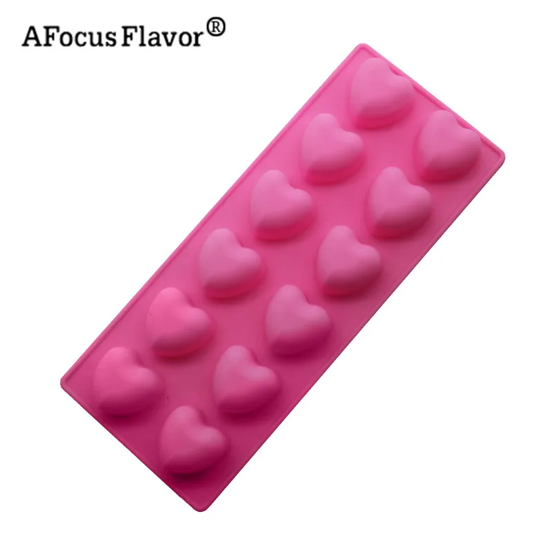 Силиконовая форма в форме сердца шоколадный торт мороженое печенье для пудинга