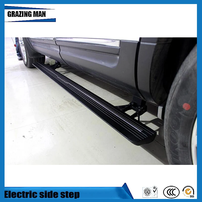 

High quality aluminium alloy Flexible side step Electric pedal running board for Edge 2015