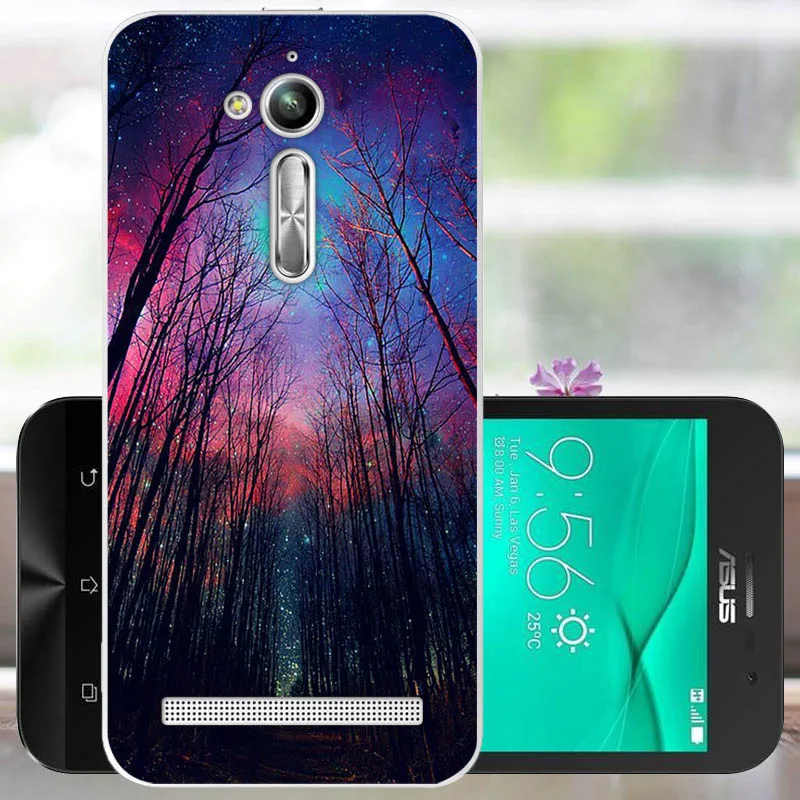 FANATU Мягкий ТПУ ZB500KL чехол для Asus Zenfone Go ZB500KL чехол для телефона Силиконовый Модный чехол для Asus ZB500KL чехол