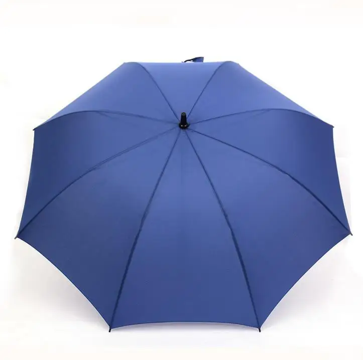 Straight Long Handled Golf Umbrellas Fully-automatic Sunny Rainy 8K Umbrella Rain Gear solid colors festive prefect gift | Дом и сад