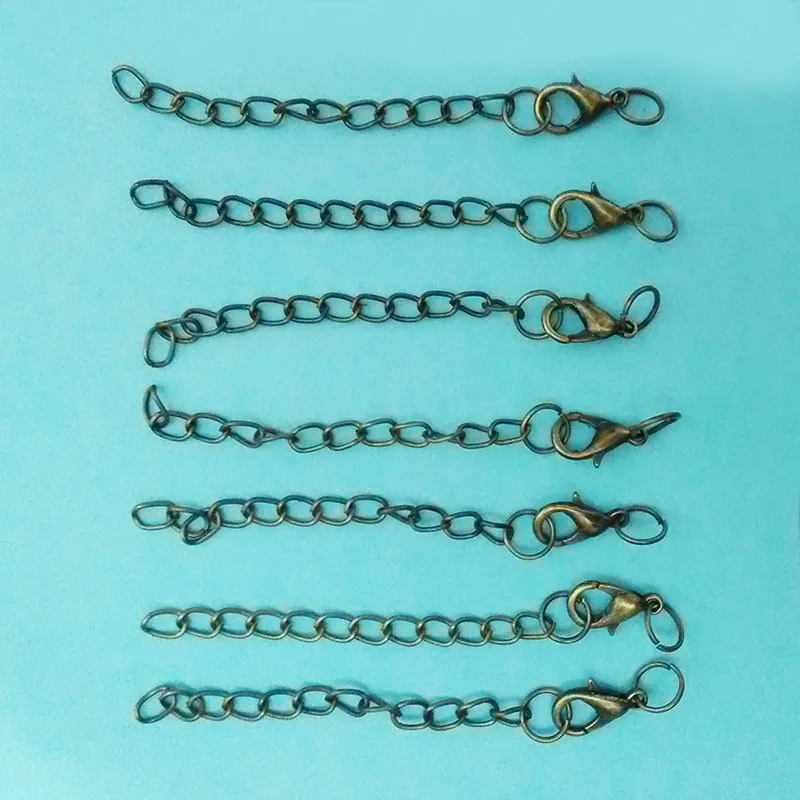 Колье ожерелье соединитель поворотный замок-карабин застежки прыгающие кольца