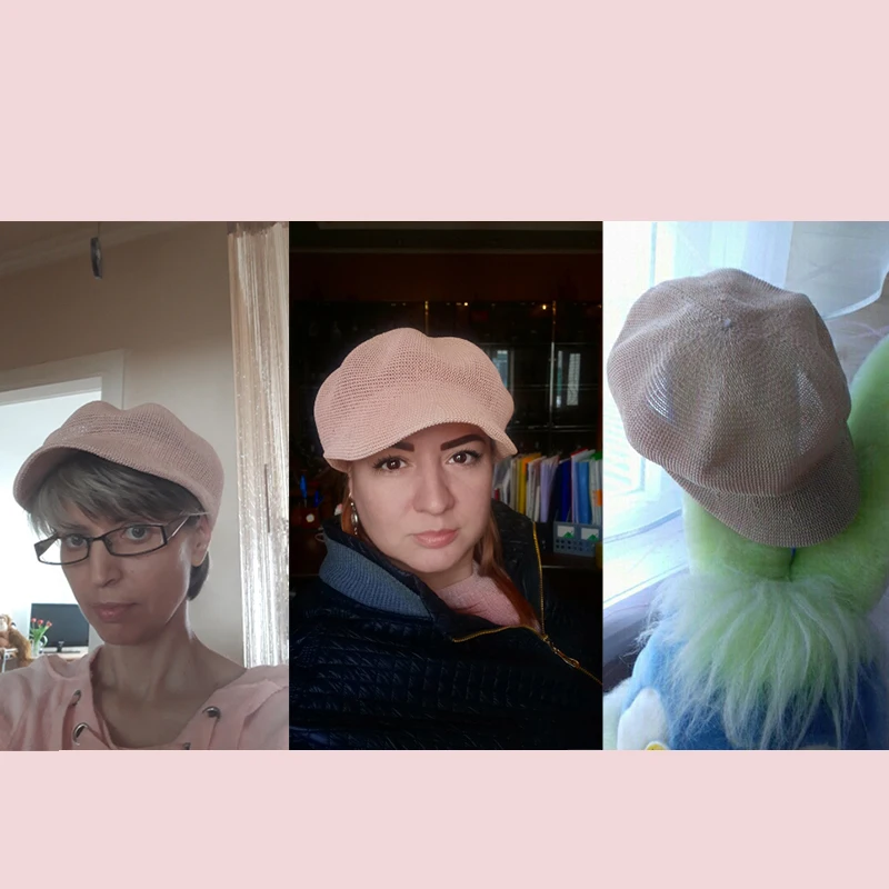 2019 шляпа канотье женские кепки Весна и лето женская Соломенная вязаная