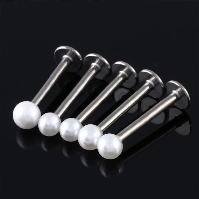 

1 шт., серьги-гвоздики для пирсинга, 16 г, 6, 8, 10 мм