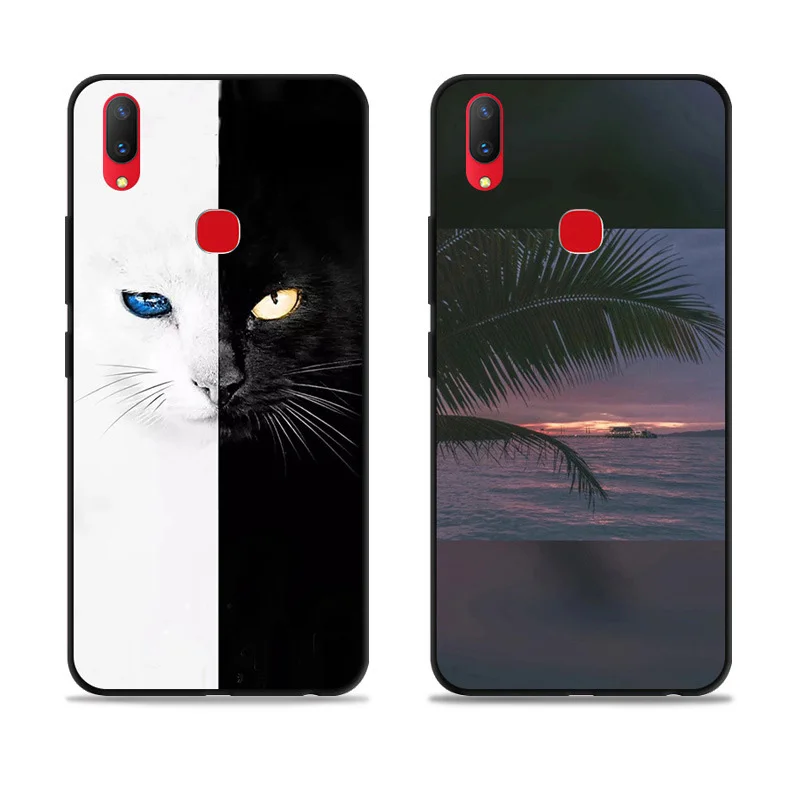 ДЛЯ Vivo Y95 чехол VivoY95 Мягкий ТПУ силиконовый для задней панели телефона 6 22 ''для