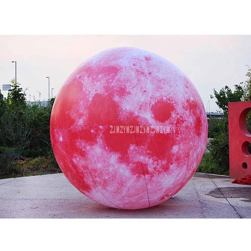 

4m Height Oxford Giant Inflatable Ball LED Light Balloons Moon Air Model for Advertising Decoration With Air Blower 220V/110V