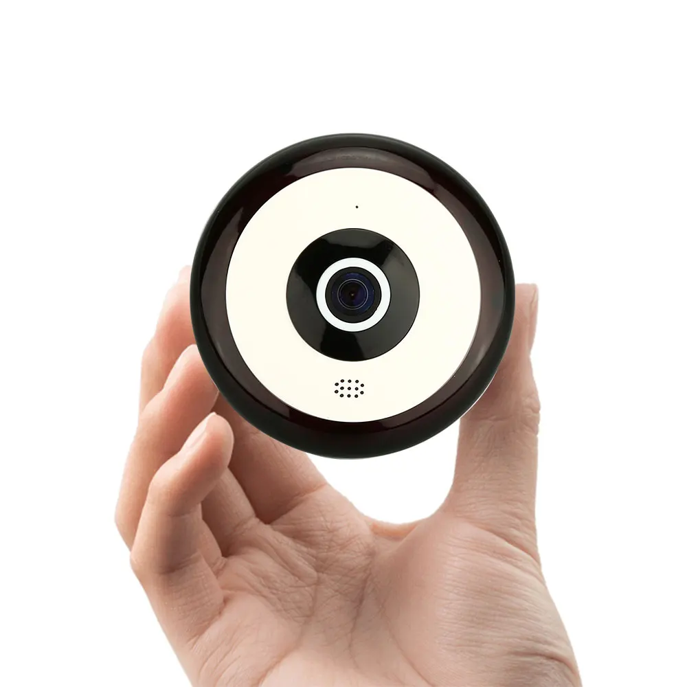 Мини HD 960P Беспроводной Wi Fi IP Камера 360 для панорамной съемки “рыбий глаз” с 1.3MP