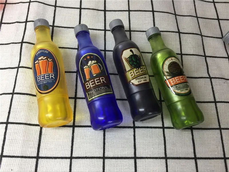 Модный фруктовый ароматизатор бесцветный бальзам для губ Сладкая Милая форма пивной бутылки Увлажняющий Питательный слабый аромат Губная Помада Макияж Губная помада