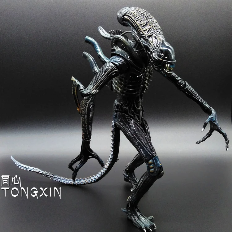 Инопланетянин NECA серии 8 Alien черный вариант Xenomorph собака &quotпластиковая фигурка