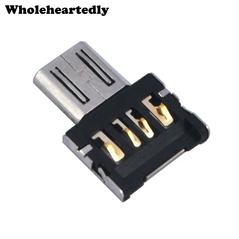 Портативный USB к Micro OTG адаптер Android телефон планшетный ПК конвертер для Samsung HTC Xiaomi