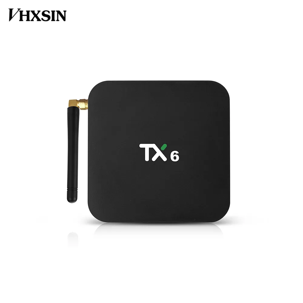 VHXSIN 10 шт./лот TX6 Smart Android 7 1 ТВ-приставка 4G 32G H6 четырехъядерный 2 5G двойной Wifi BT 4 |