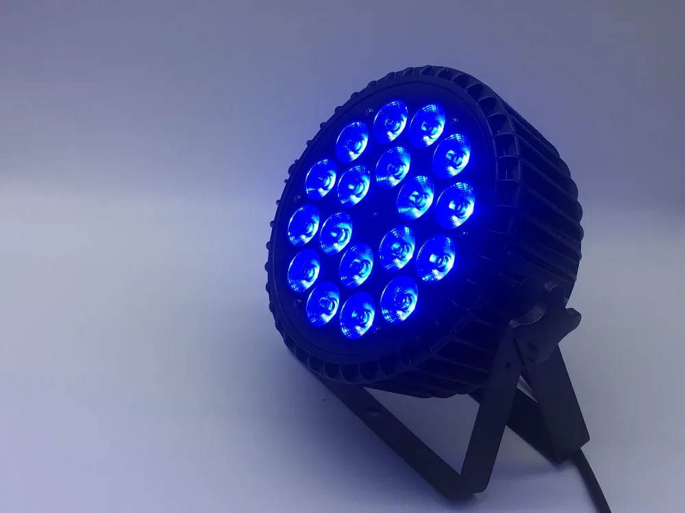 Алюминий сплав светодиодный par 18x12 Вт RGBW 4in1 светодиодный Par может Par64 светодиодный прожектор par dj проектор размытый свет для сцены свет