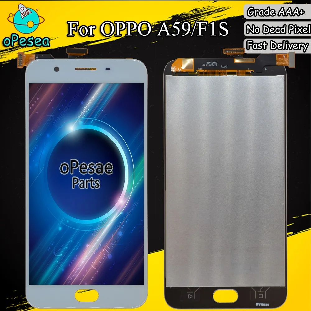 OPesea 5 ''для OPPO A59 A1601 F1S ЖК дисплей панель сенсорный экран дигитайзер стекло