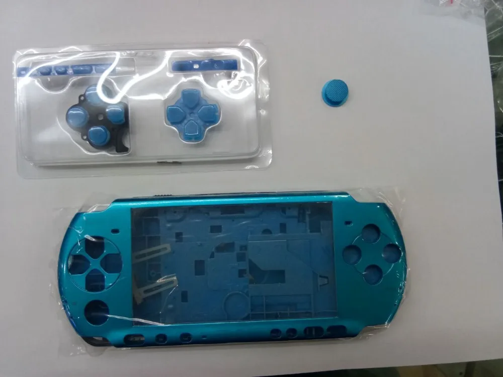 Голубой цвет для Оборудование PSP 3000 оболочки старой версии игровой консоли