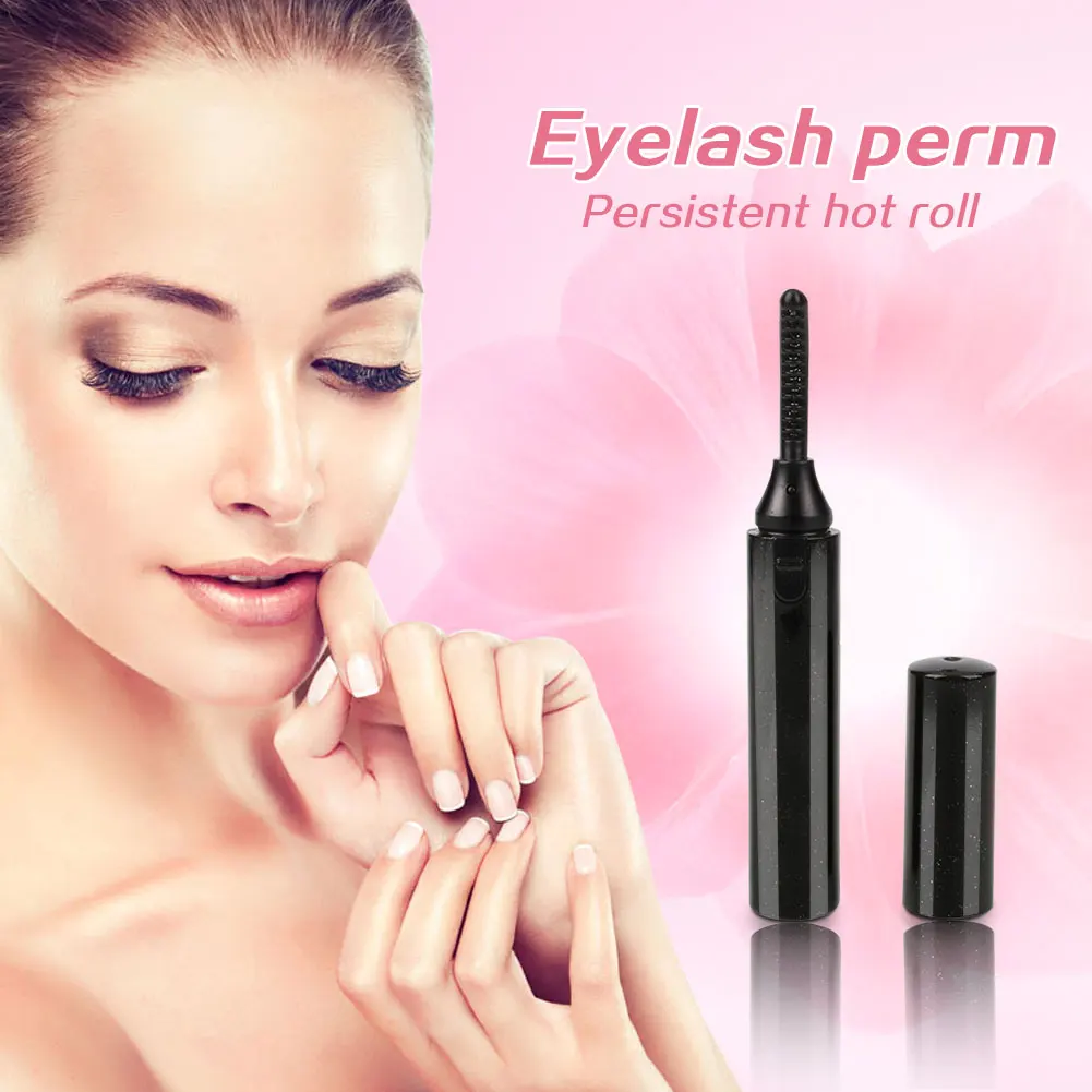 Инструмент Электрические щипцы для завивки ресниц Черный Электрический нагрев