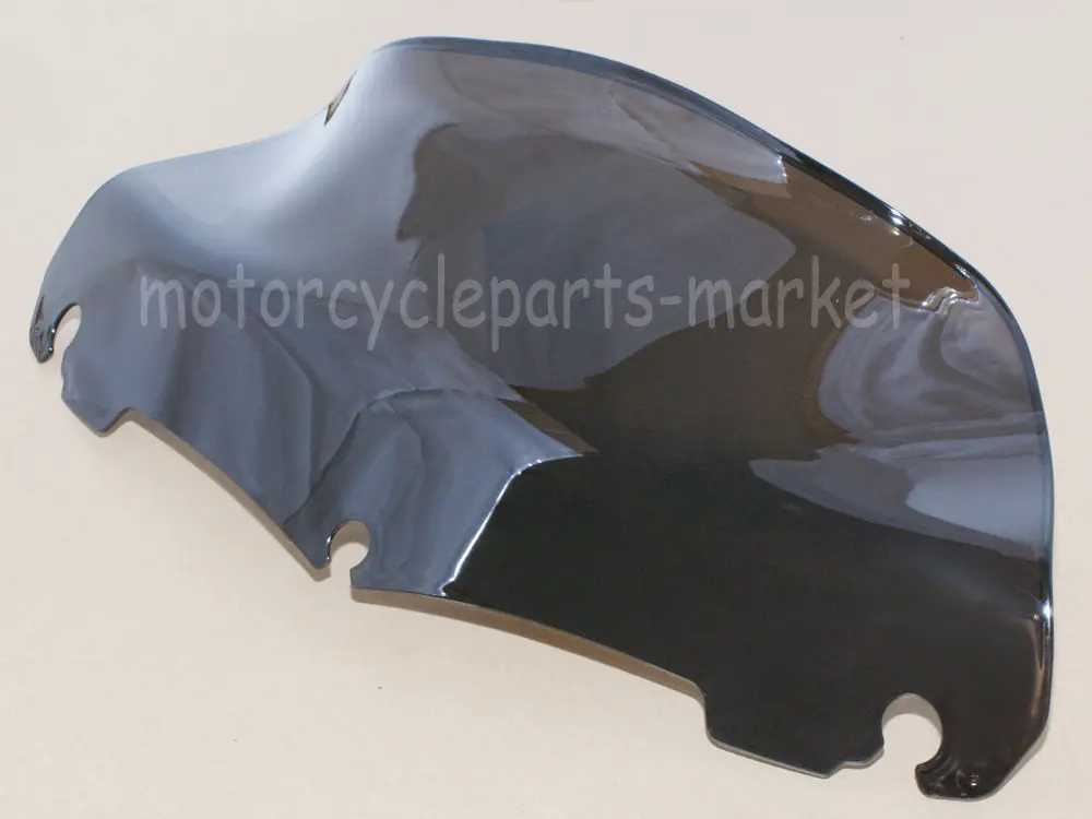 Мотоцикл 9 &quotдымовая волна лобовое стекло ветровое для Harley Touring Electra Street Tri Glide Ultra