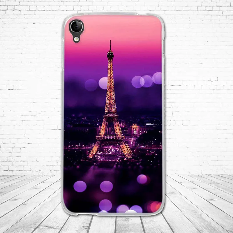 Мягкий силиконовый чехол для Alcatel One Touch Idol 3 5 дюймов с принтом ТПУ задняя крышка 6045