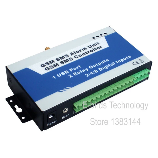hot sale GSM Alarm System SMS Controller Home Burglar Security USB Remote Switch Machine |