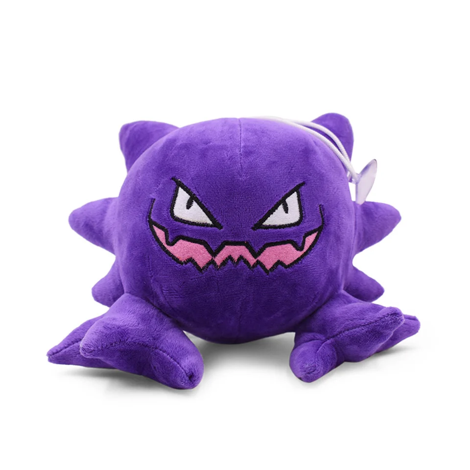12-22 см милые чармандер алола льдом Vulpix Blastoise Haunter Tyranitar Furret Salamence Мягкие плюшевые игрушки аниме чучела кукла японская - Цвет: Haunter 1