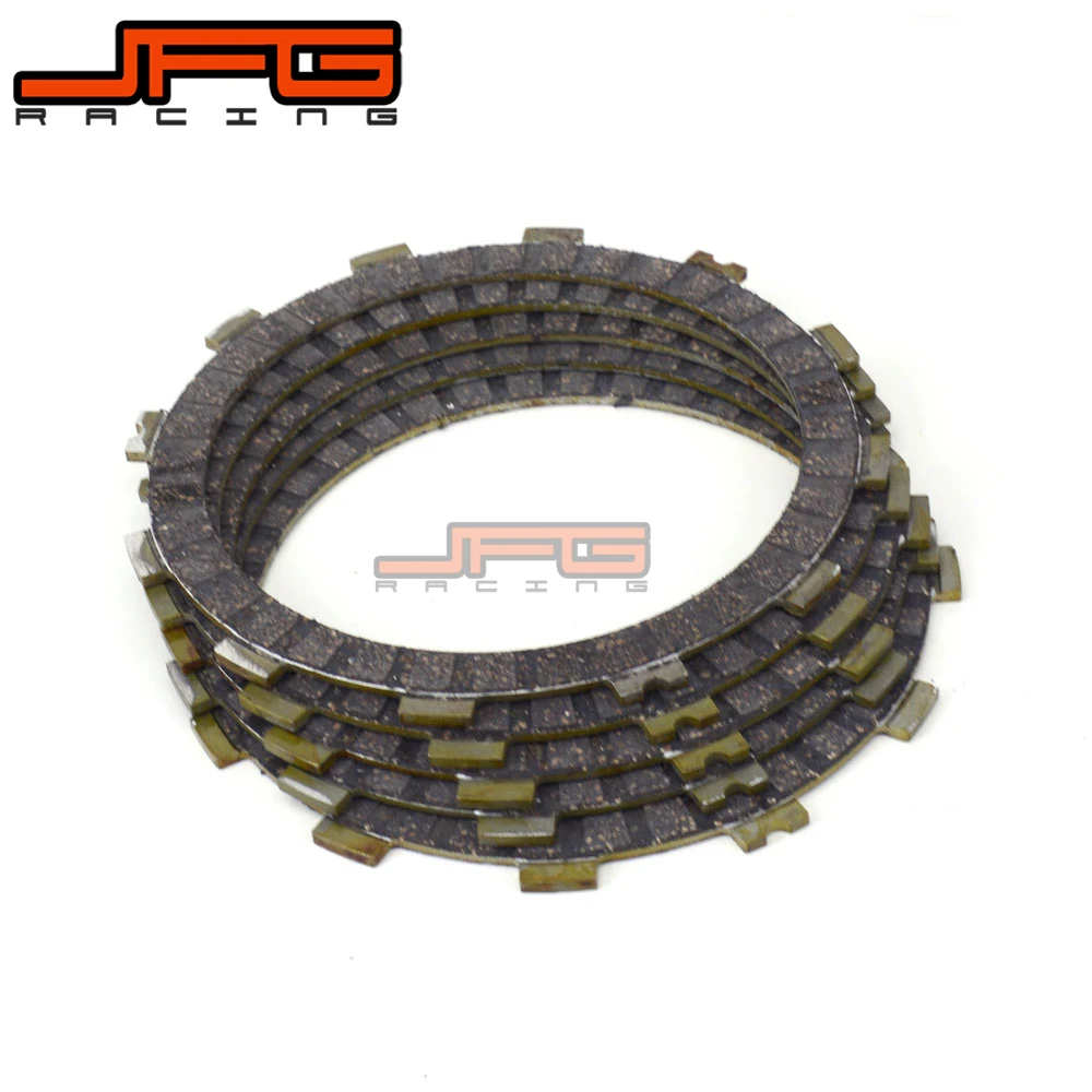 

Motorcycle Friction Clutch Plates Disc For KAWASAKI EL250 1988-1989 EX250 NINJA 250 ZZR250 ZZ-R250 ZZR 250