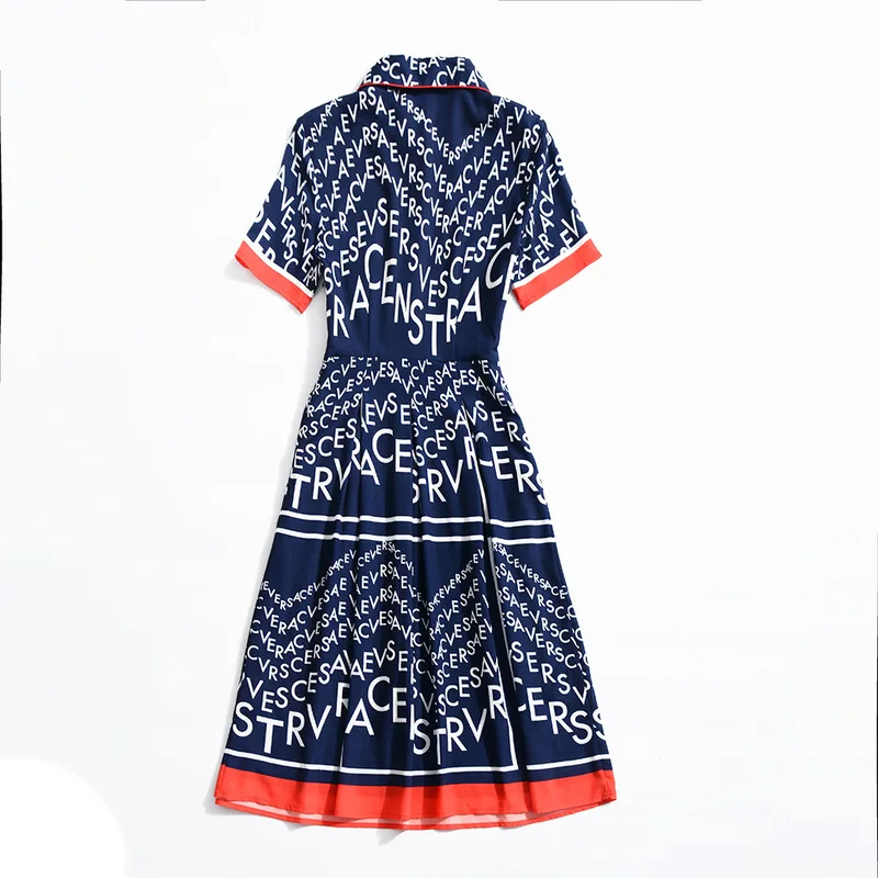 Элегантное женское платье в европейском стиле модель 2020 года летнее с коротким