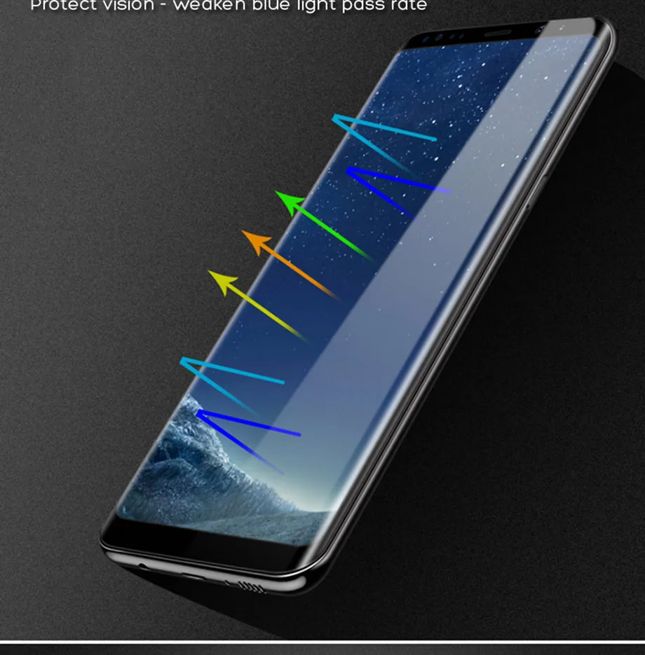 9D полное покрытие из закаленного стекла для samsung Galaxy S8 S9 Plus Note 8 9 Защита экрана для samsung S7 S6 Edge стеклянная пленка