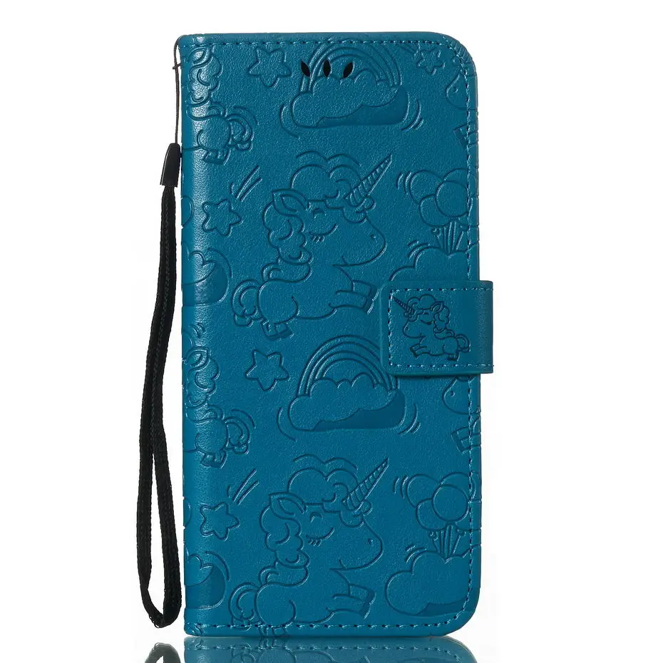 Чехол книжка из искусственной кожи для Huawei P20 Mate 10 Lite Pro P9 Mini Nova 2 2s Plus P Smart Honor 9 6A 7X V9
