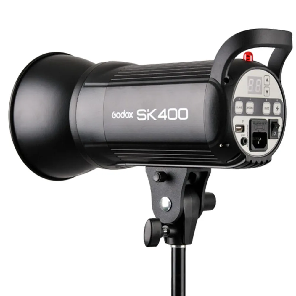 Godox SK400 фотография 400W светодиодный дисплей вспышка студия стробоскоп освещение